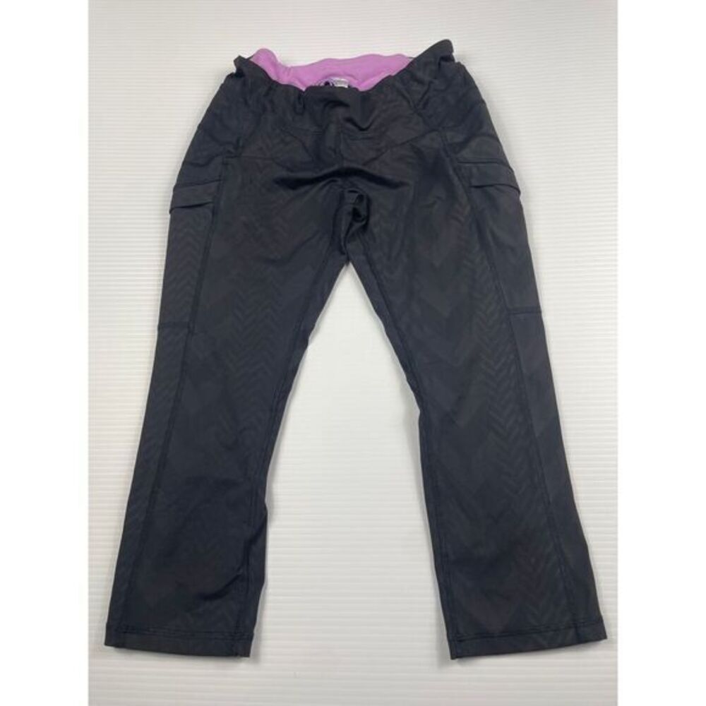 Ivivva Black Athletic Pants Yoga Dance Training Bottoms Size 14